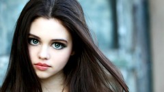 Eyes woman dolls faces big eyes long hair brunettes models 