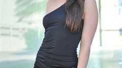 Eyes woman dress lips faces legs brunettes models tight 