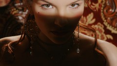 Eyes woman earrings shadows models redheads Ulya I Met-Art 