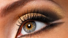 Eyes woman eye shadow