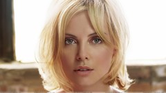 Eyes woman faces Actress blondes charlize theron