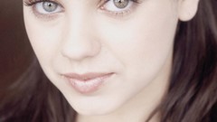 Eyes woman faces Actress brunettes mila kunis portraits