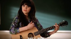 Eyes woman faces Actress brunettes zooey deschanel