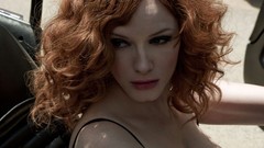 Eyes woman faces Actress christina hendricks redheads