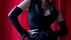 Eyes woman faces Actress christina hendricks redheads