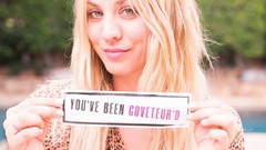 Eyes woman faces Actress kaley cuoco blondes