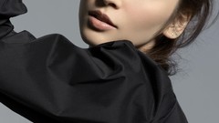 Eyes woman faces asians brunettes models