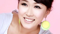 Eyes woman faces asians brunettes models