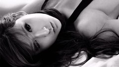 Eyes woman faces asians grayscale