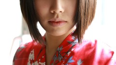 Eyes woman faces asians models Mike Dowson