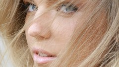 Eyes woman faces blondes Inga C