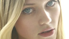 Eyes woman faces blondes Mike Dowson