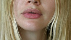 Eyes woman faces blondes models portraits Mike Dowson