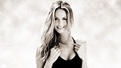 Eyes woman faces blondes smiling stacy keibler