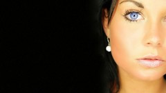 Eyes woman faces blue eyes brunettes