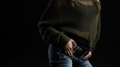 Eyes woman faces boots models