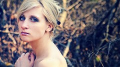 Eyes woman faces brunettes