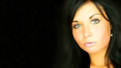 Eyes woman faces brunettes