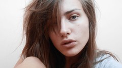 Eyes woman faces brunettes