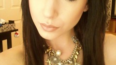 Eyes woman faces brunettes Breana Rich