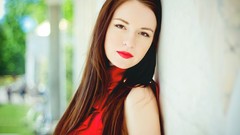 Eyes woman faces brunettes Russians