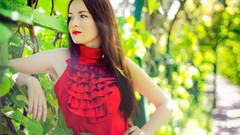 Eyes woman faces brunettes Russians