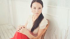 Eyes woman faces brunettes Russians