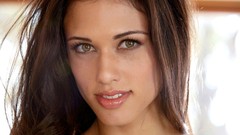 Eyes woman faces brunettes Tiffany Thompson