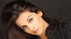 Eyes woman faces brunettes vidya balan