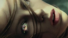 Eyes woman faces drawings blondes portraits