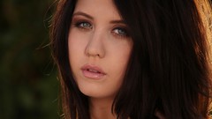 Eyes woman faces gray eyes brunettes models portraits Chrissy 