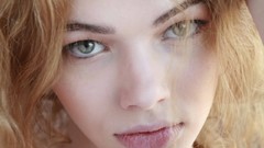 Eyes woman faces legs models nipples nude boobs Mike Dowson