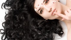 Eyes woman faces models