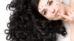 Eyes woman faces models