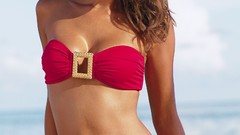 Eyes woman faces models bikini