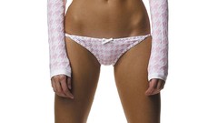 Eyes woman faces models bra underwear panties
