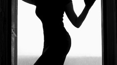 Eyes woman faces monochrome models