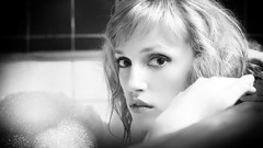 Eyes woman faces portraits Russians