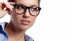 Eyes woman glasses faces girls with glasses