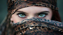 Eyes woman green eyes