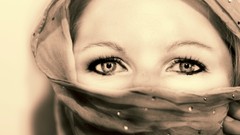 Eyes woman hijab