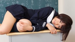 Eyes woman Japan Japanese lips Asia asians brunettes school 