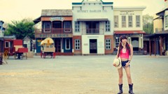 Eyes woman Japan old Japanese faces asians smiling cities long 