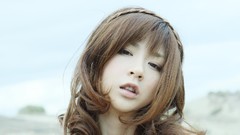 Eyes woman Japanese asians models Aki Hoshino