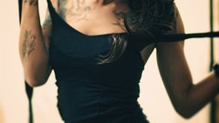 Eyes woman legs tattoos angels models boobs stevie