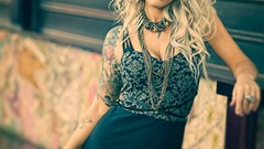 Eyes woman legs tattoos angels models sarah boobs