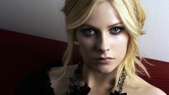 Eyes woman lips Avril Lavigne faces blondes singers