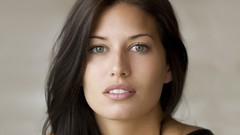 Eyes woman lips brunettes models Simple Background Bree Conden 