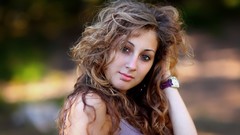 Eyes woman lips faces