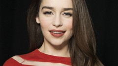 Eyes woman lips faces Actress brunettes emilia clarke Simple 